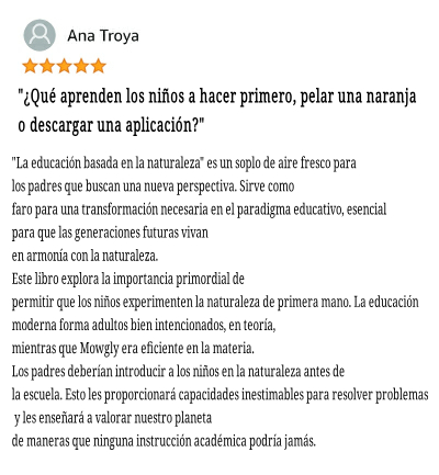 Reseñas Libro Educación Natural