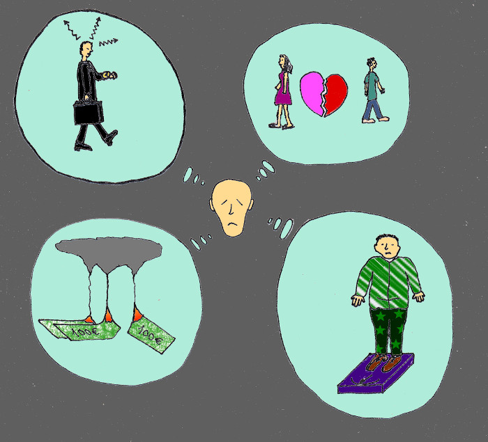 mal �tre dans la soci�t� moderne